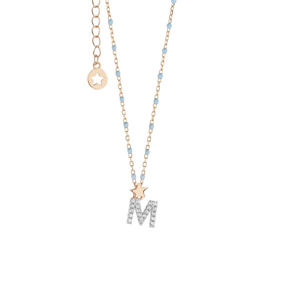 Halskette Comete Dame Costellation in Silber Zircone GLA185 - GLA185